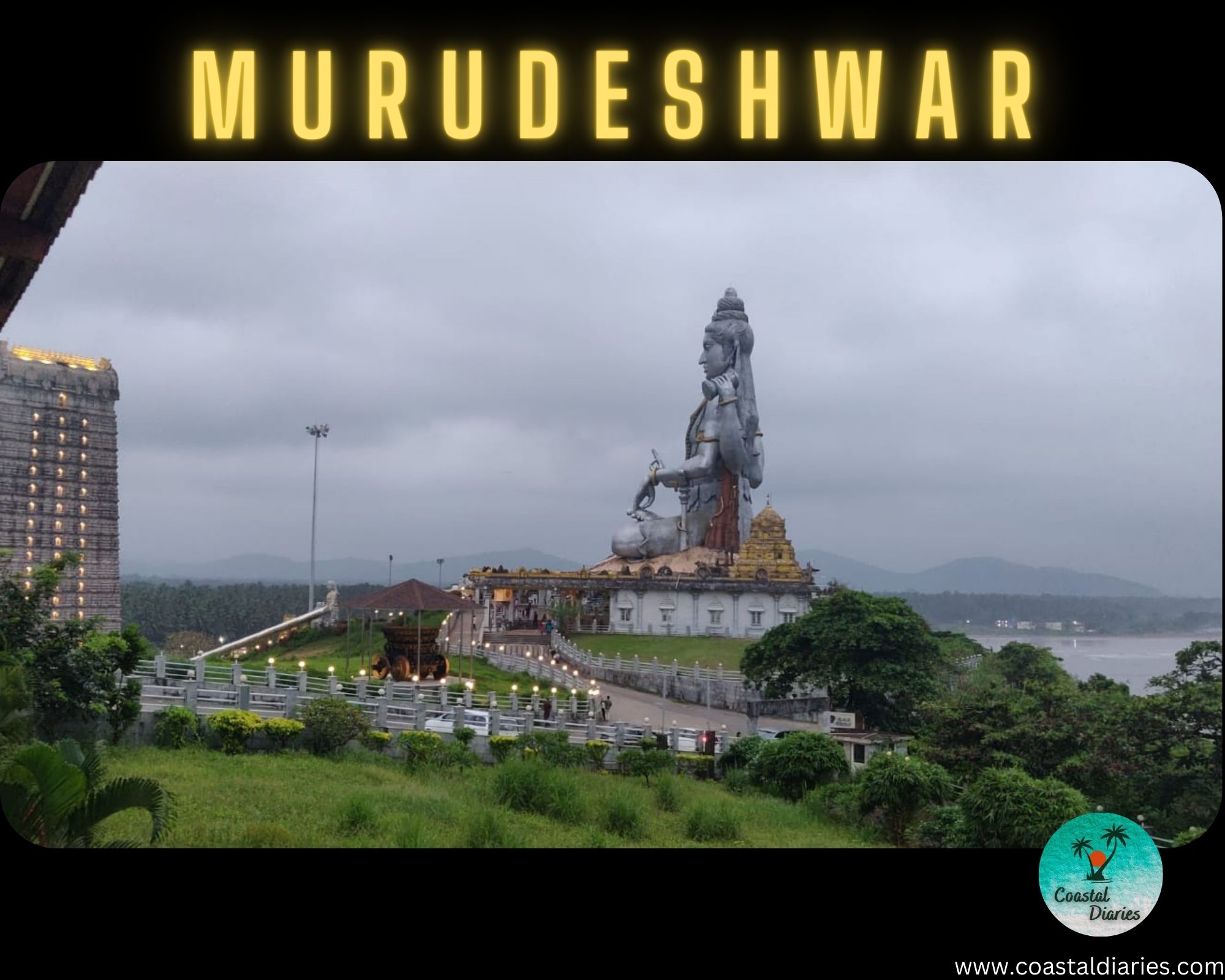 Gokarna Day 4 Vlog - Mahabaleshwar Temple and Murudeshwar Temple (2nd  Largest Lord Shiva Statue) - YouTube